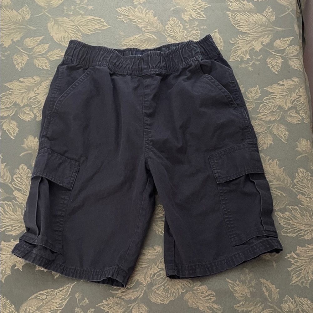 Place Men's Dark Blue Cargo Shorts